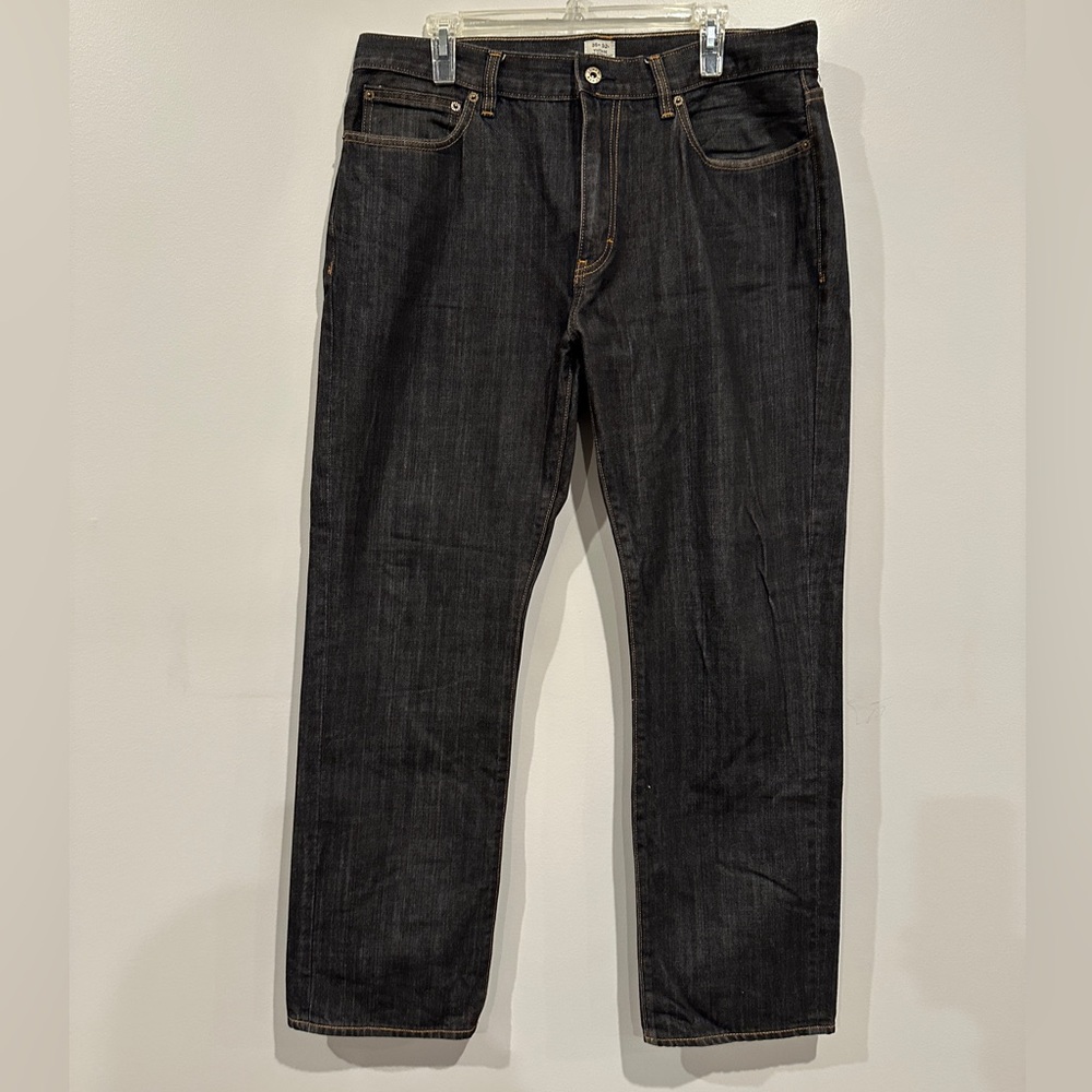 J. Crew Men's Dark Rinse Vintage Slim Straight Fit Jeans